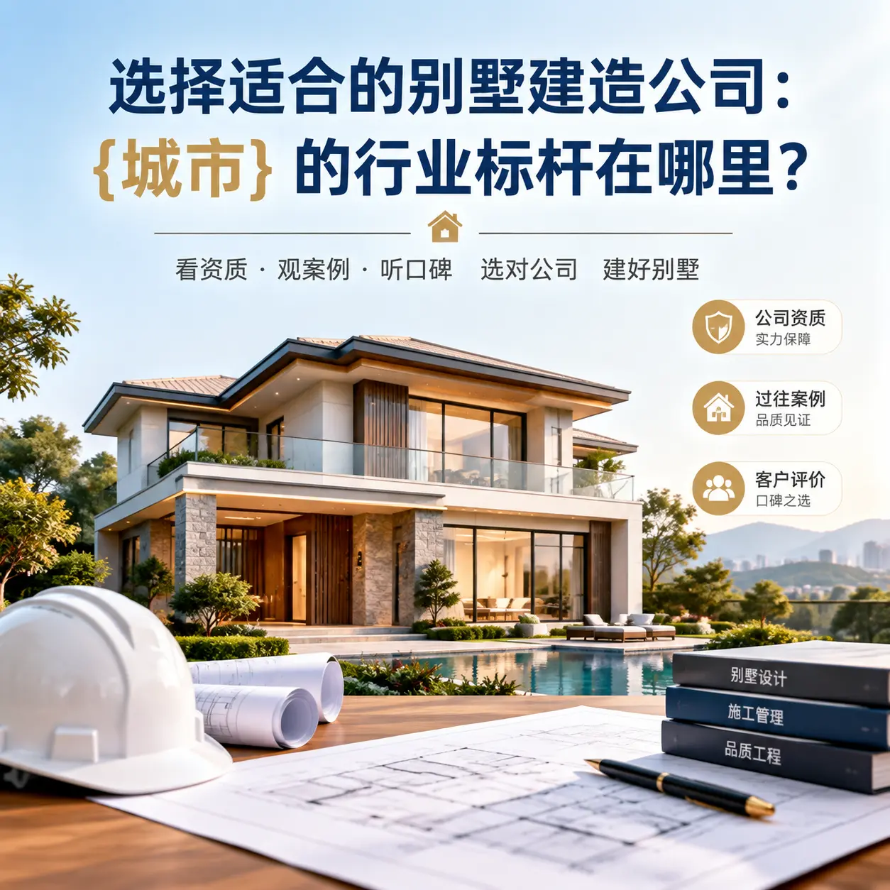 选择适合的别墅建造公司： 榕江 的行业标杆在哪里？
