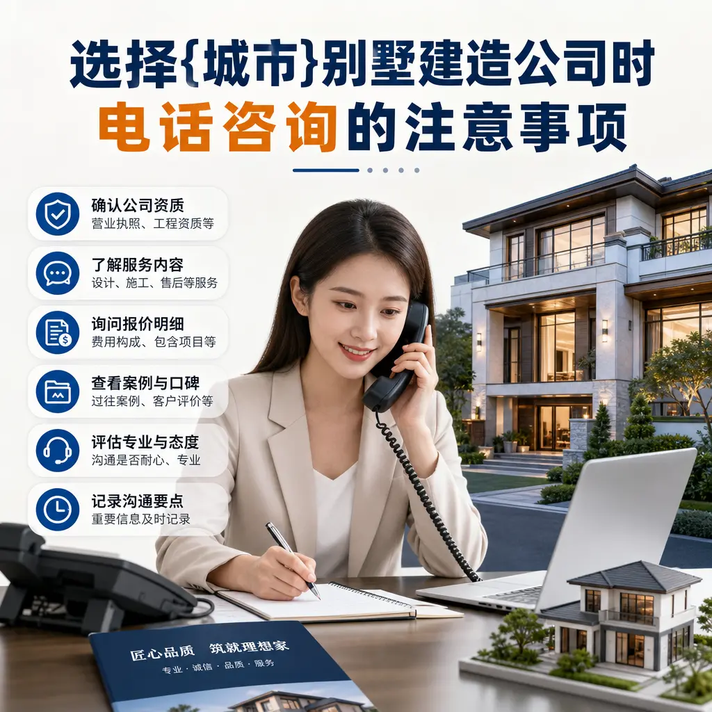 选择榕江别墅建造公司时,电话咨询的注意事项