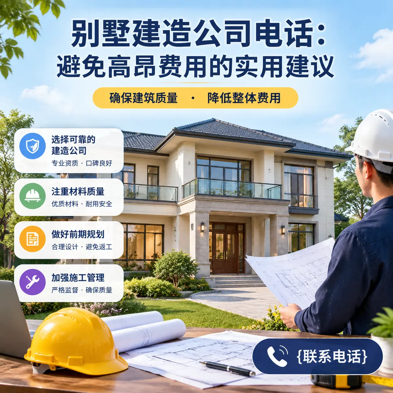 榕江别墅建造公司电话:避免高昂费用的实用建议