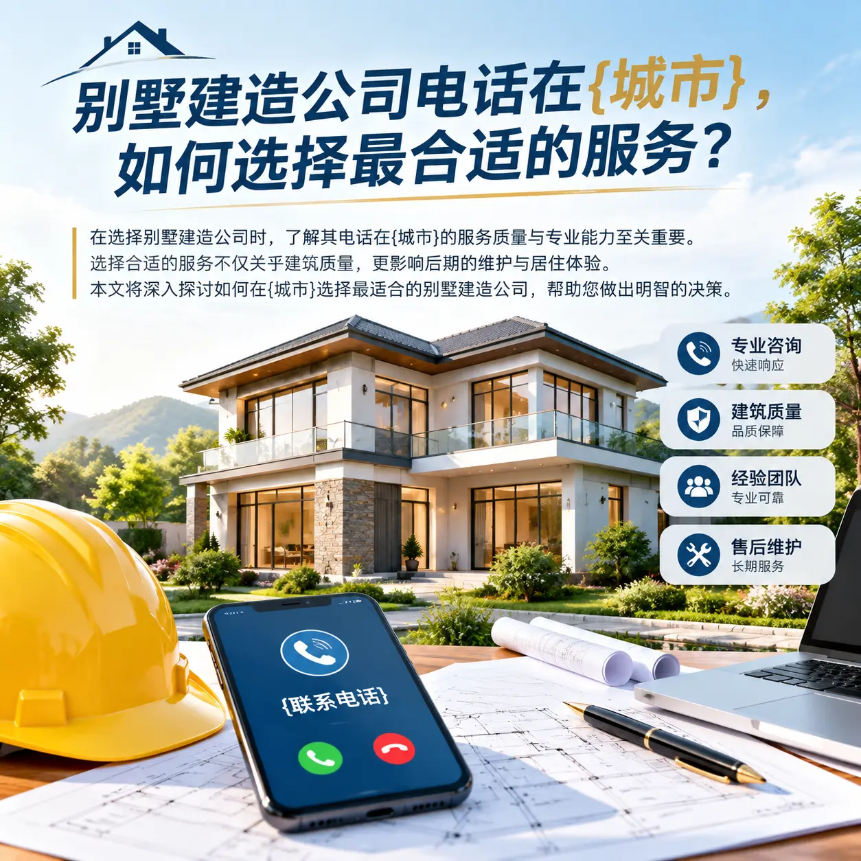 别墅建造公司电话在榕江,如何选择最合适的服务?