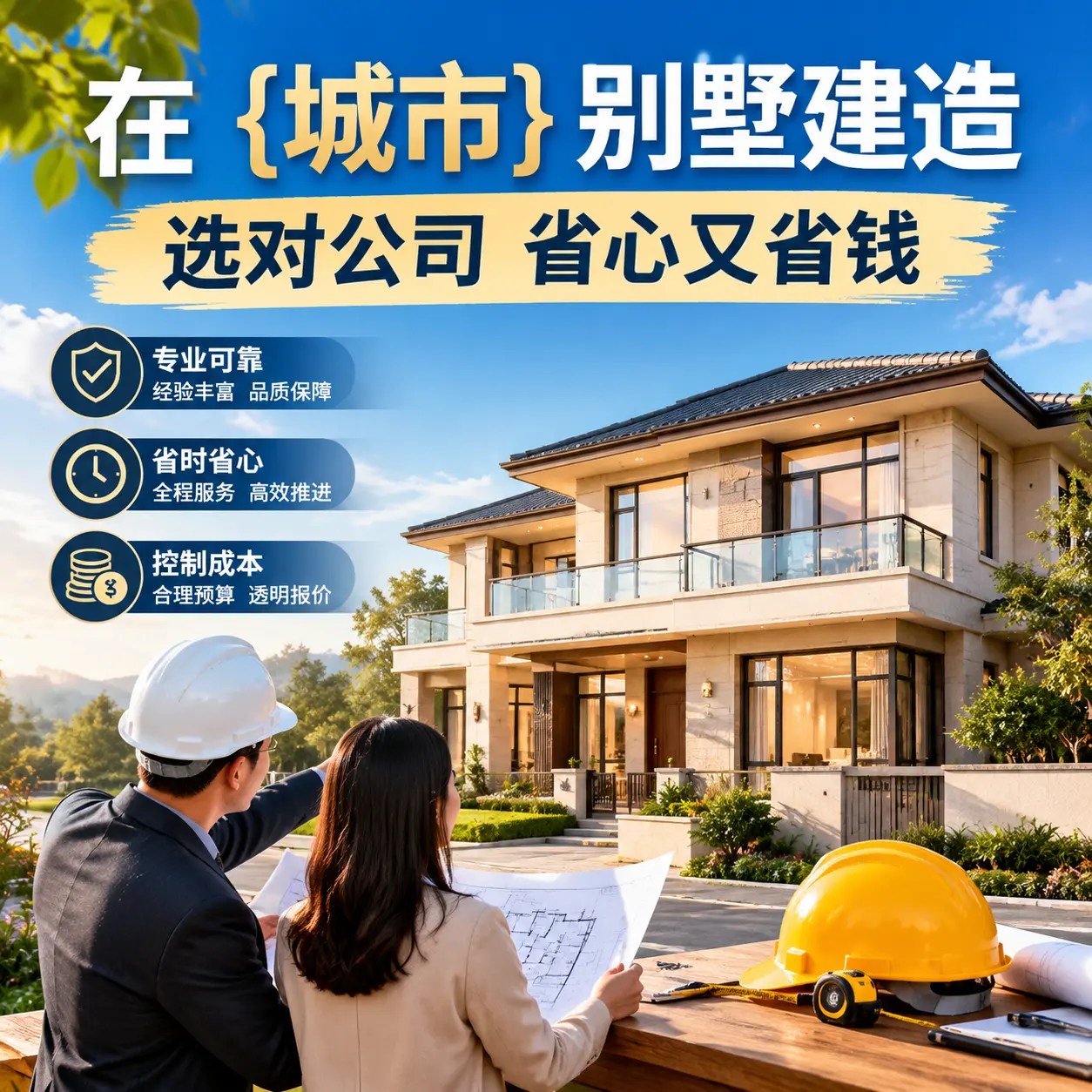 在 榕江 别墅建造，选对公司省心又省钱