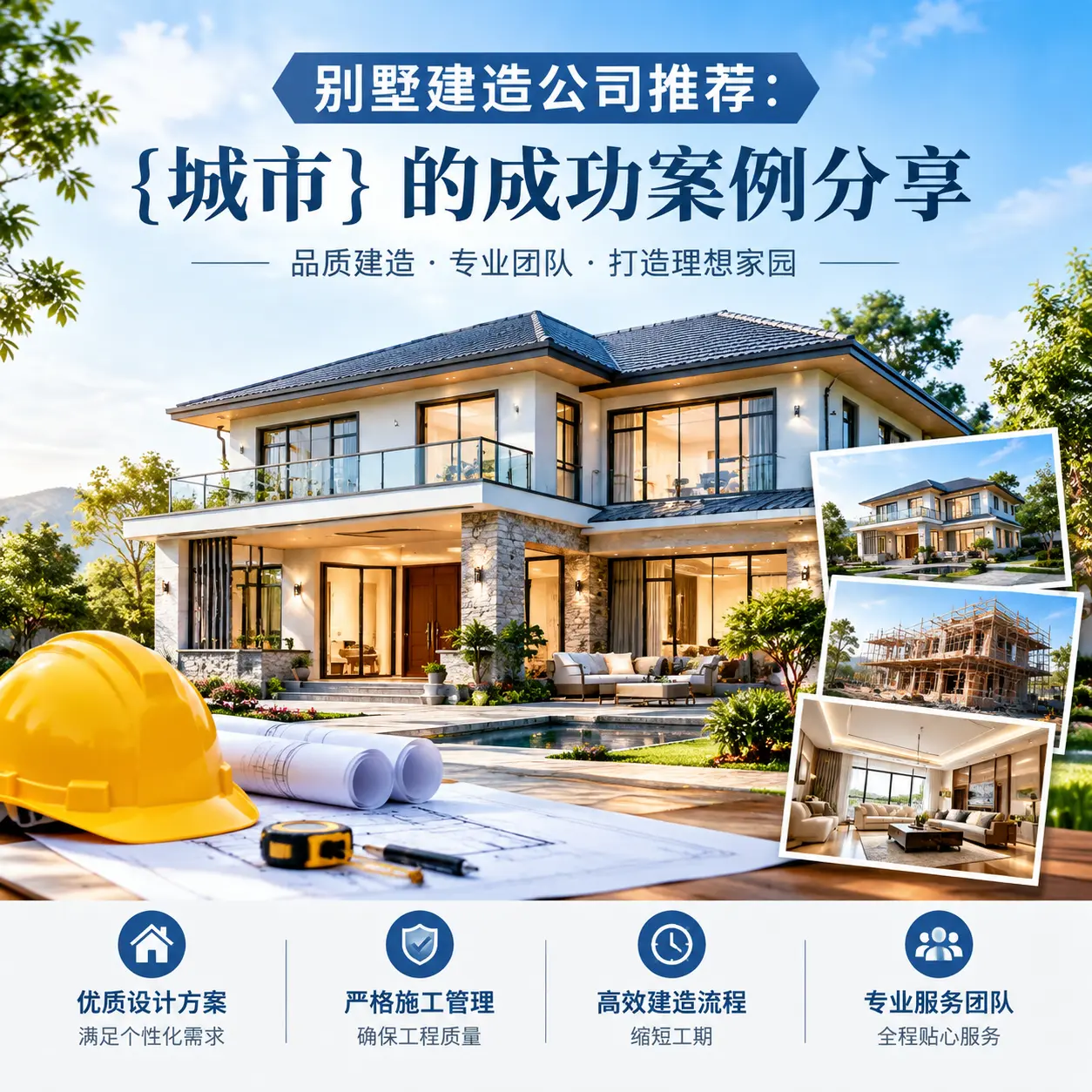 别墅建造公司推荐： 榕江 的成功案例分享