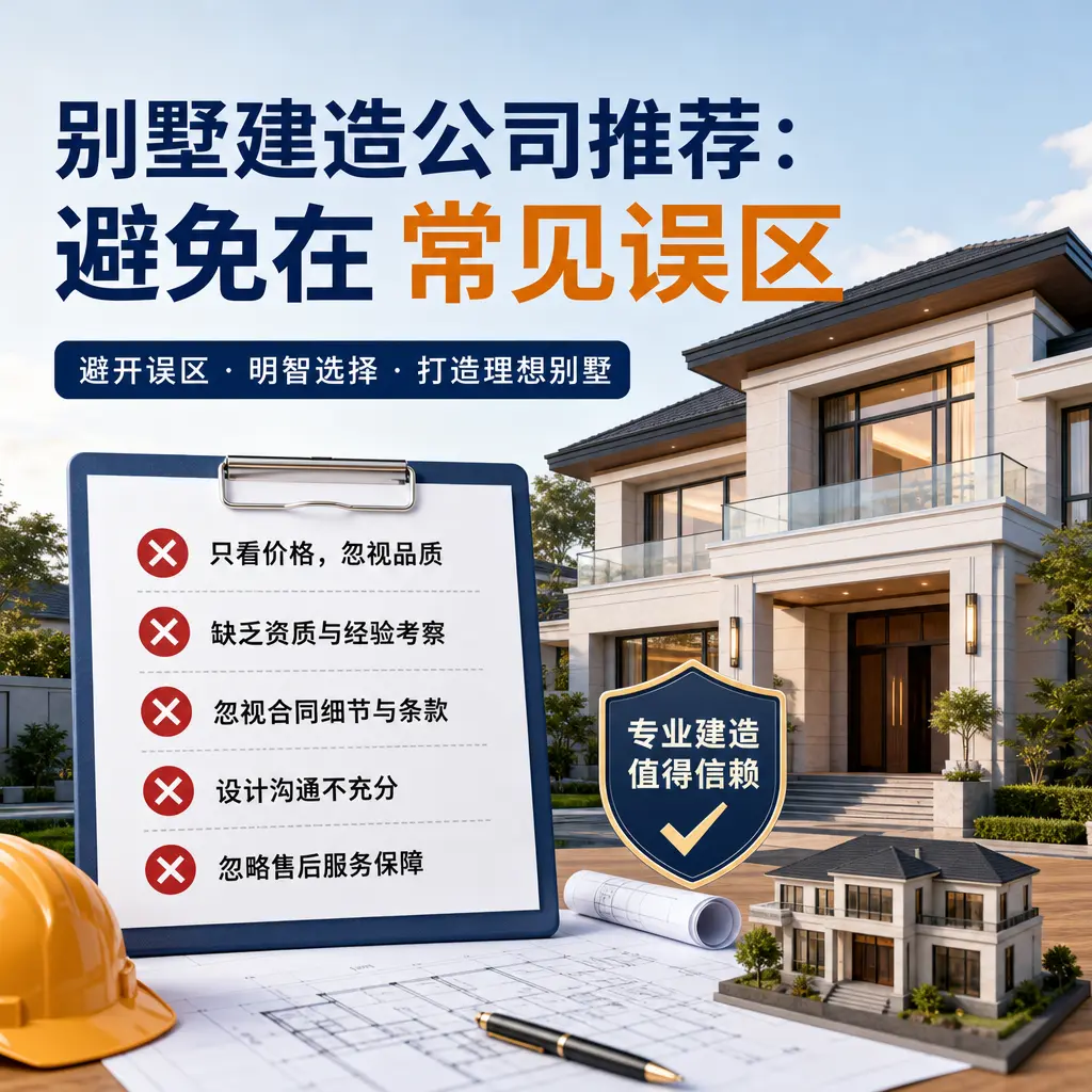 别墅建造公司推荐:避免在 榕江 的常见误区