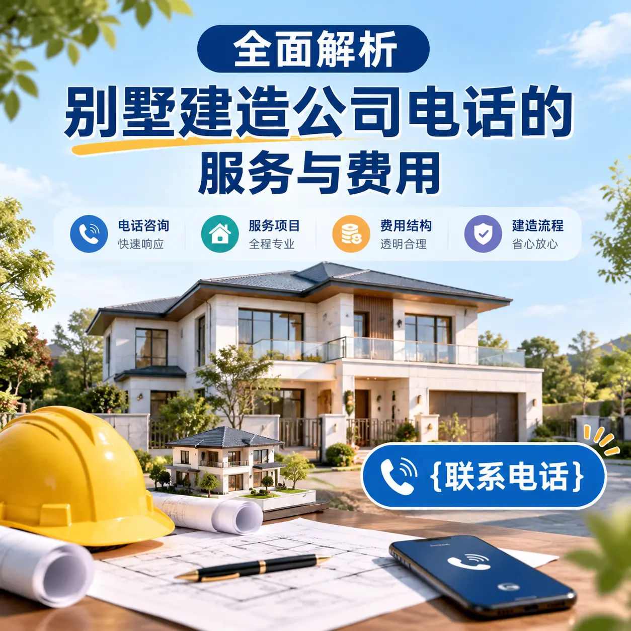 全面解析榕江别墅建造公司电话的服务与费用